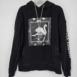 Well Known black swan hoodie sweater size Xlarge